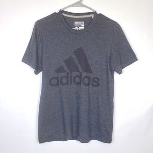 4/$25 SALE 🛍️ Adidas Gray Logo T-Shirt S